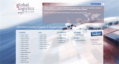Desktop Screenshot of globallogisticsnet.com